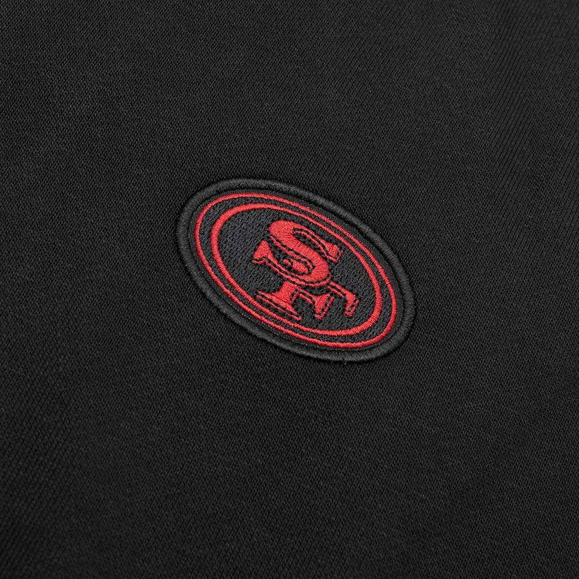 San Francisco 49ers Grey Sideline Full-Zip Hoodie