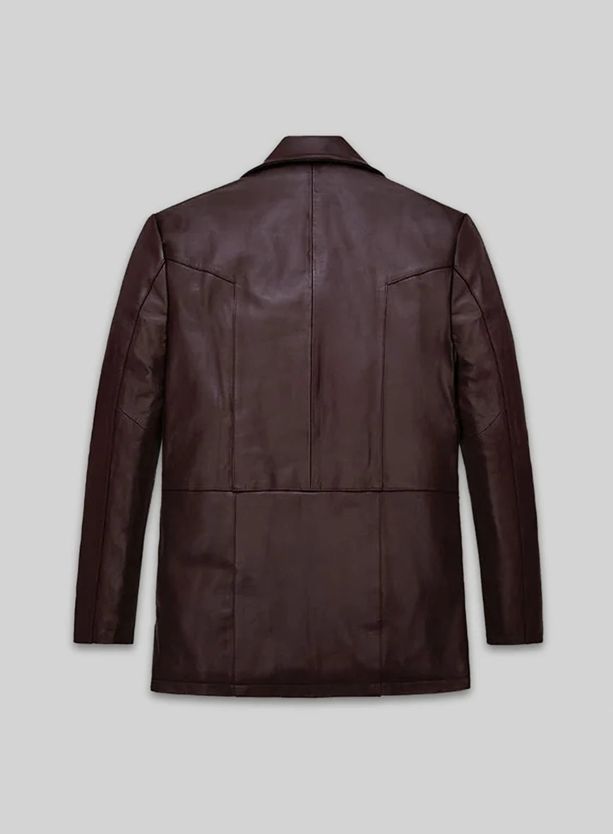 Johnny Depp Donnie Brasco Leather Blazer