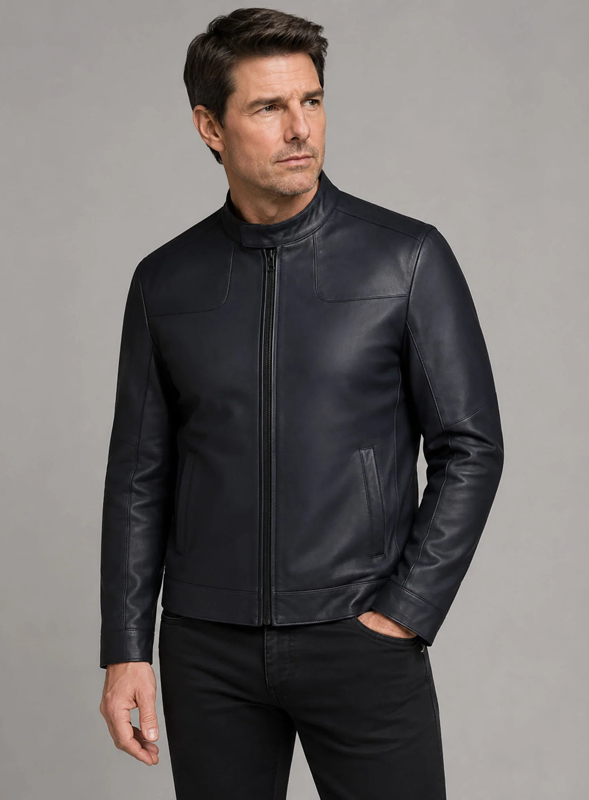 Tom Cruise Mission Impossible Fallout Leather Jacket