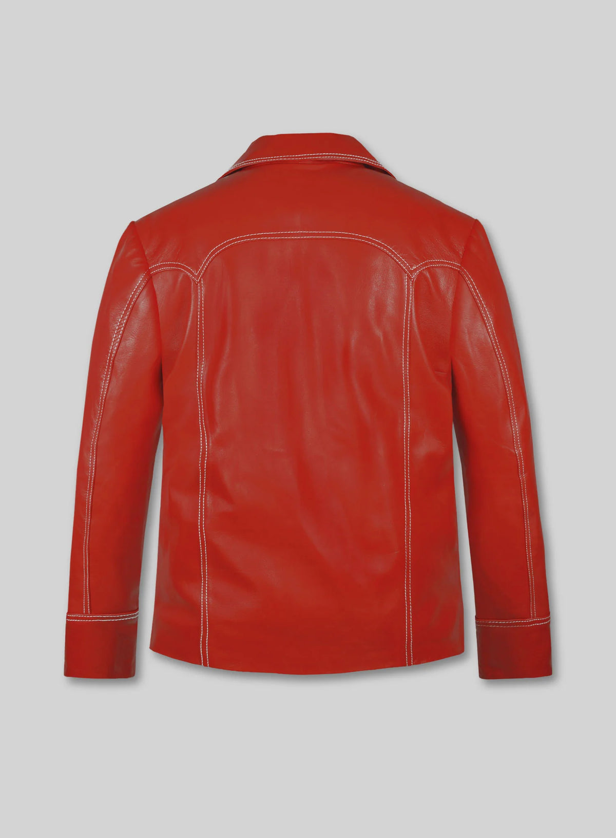 Brad Pitt Fight Club Leather Jacket