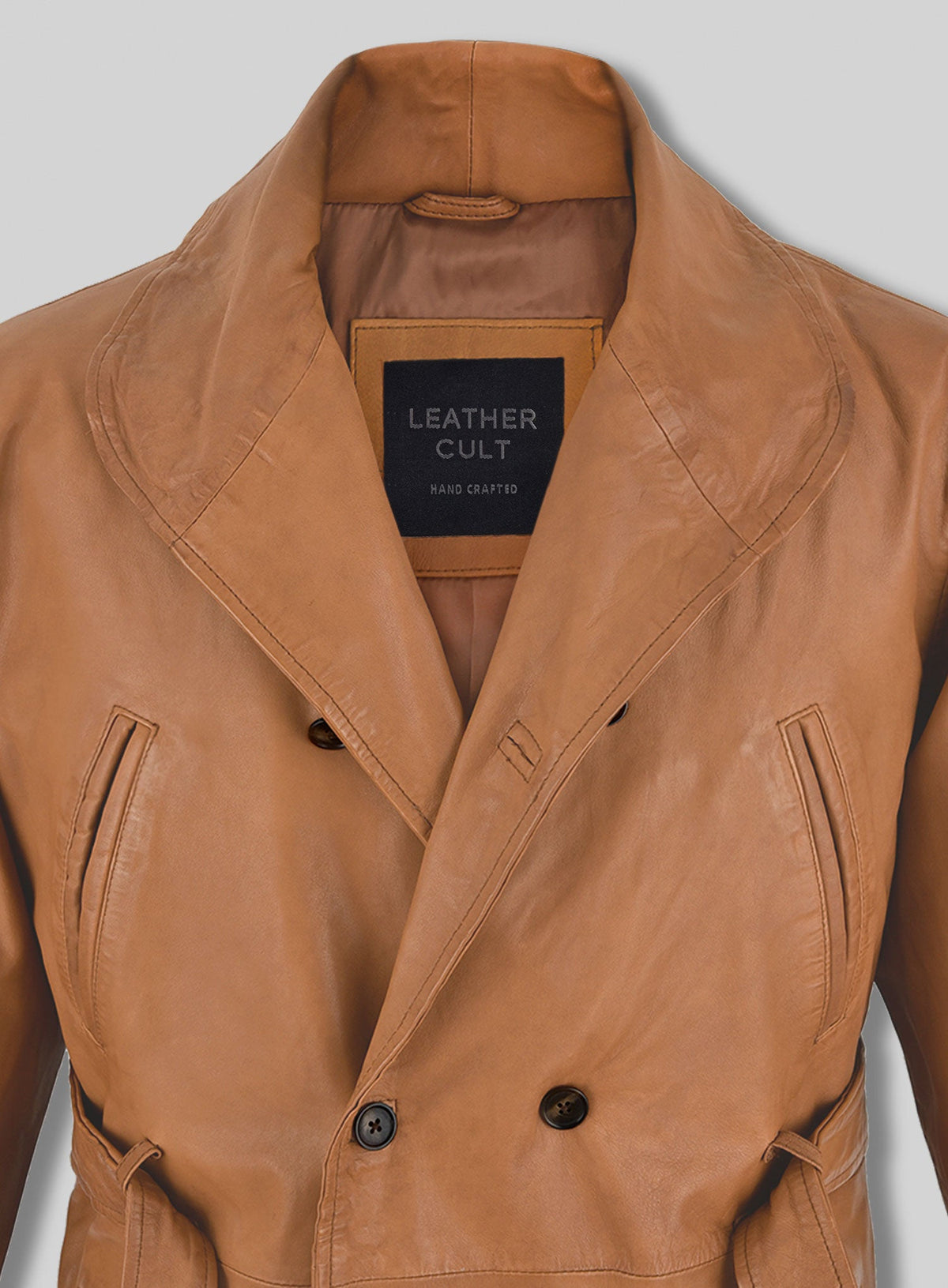 Brad Pitt Legends of the Fall Leather Trench Coat