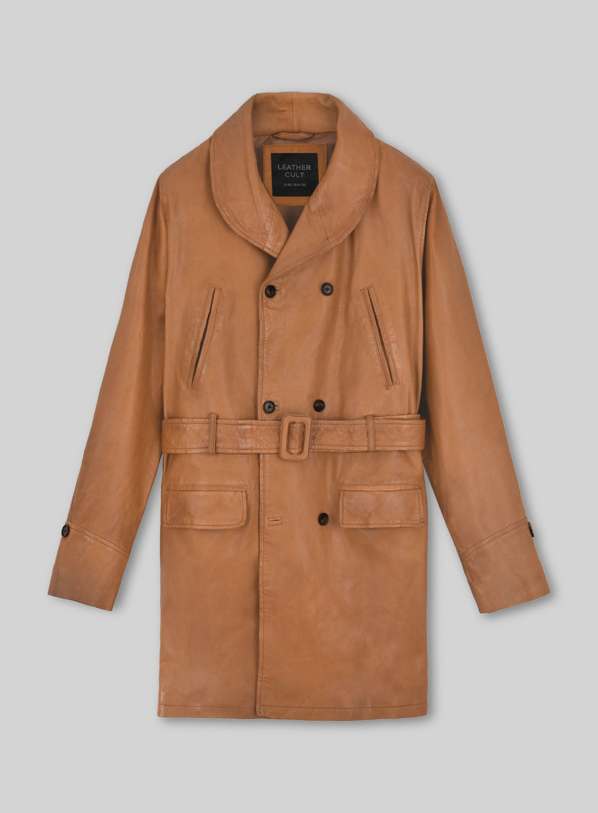 Brad Pitt Legends of the Fall Leather Trench Coat