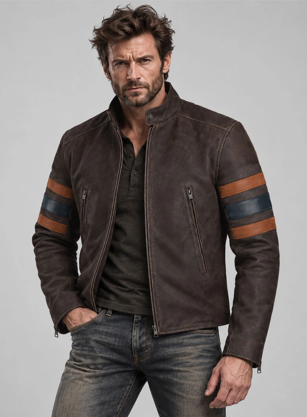 X-Men 3 Wolverine Leather Jacket