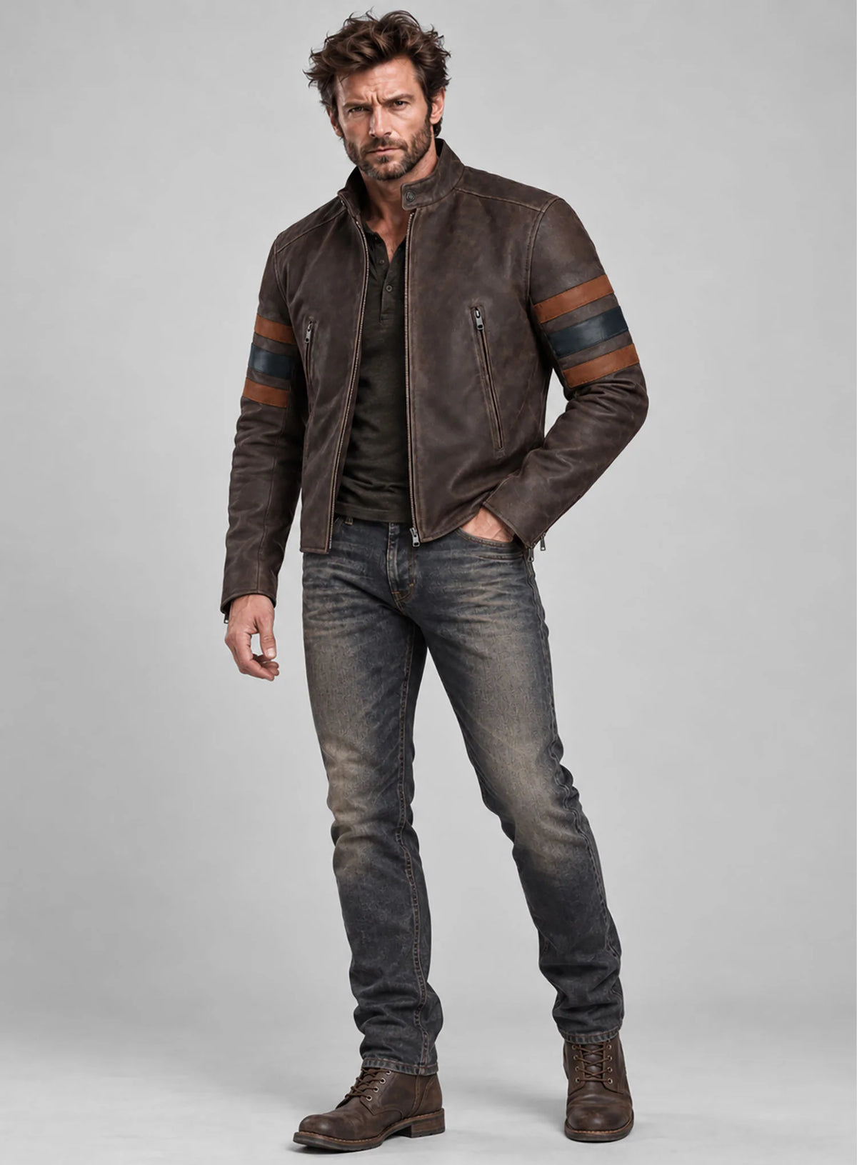 X-Men 3 Wolverine Leather Jacket