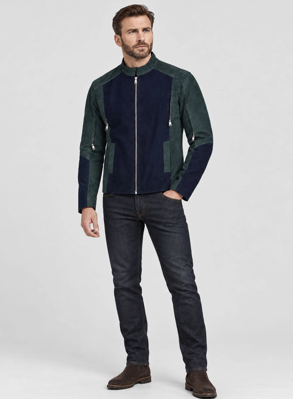 Chris Evans Captain America: The Winter Soldier Leather Jacket