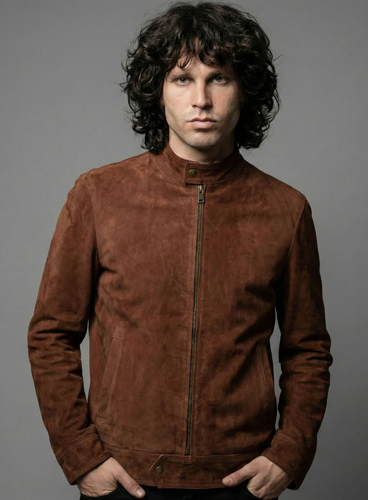 Jim Morrison Suede Jacket