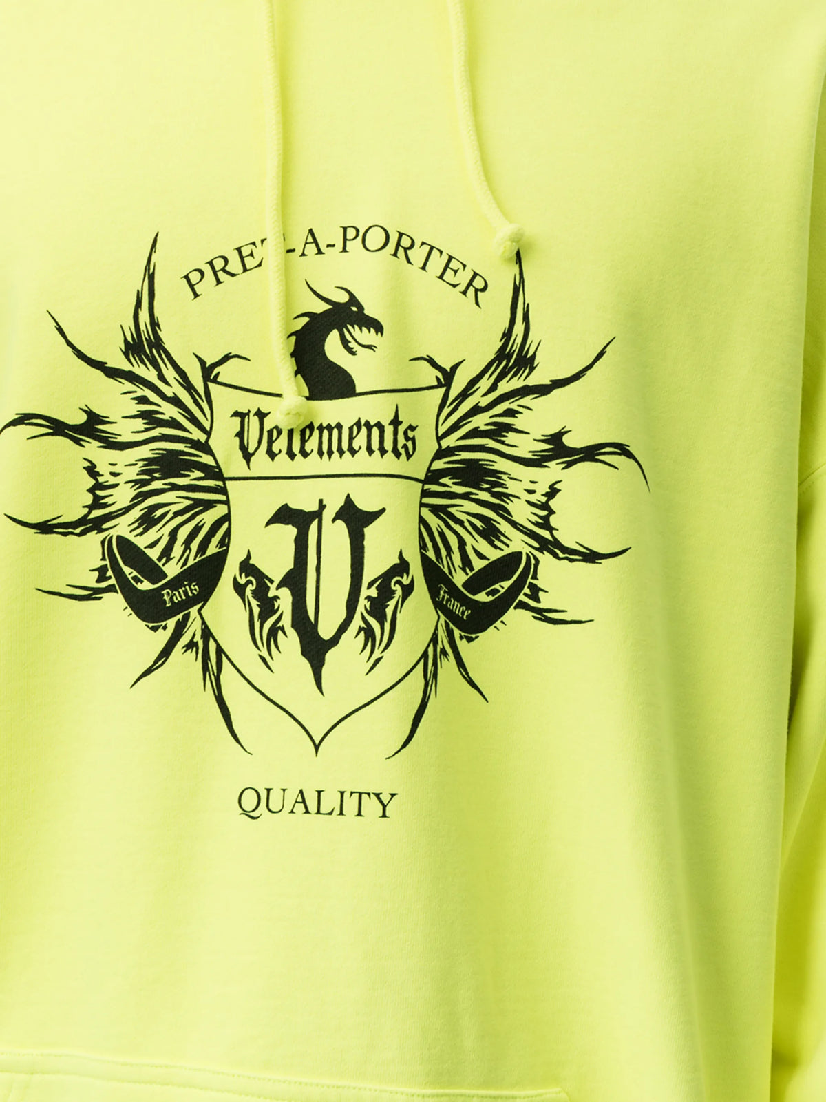 Vetements Logo-Print Pullover Hoodie