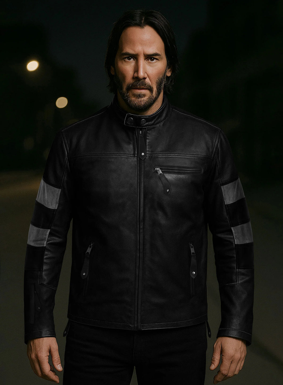 Keanu Reeves Leather Jacket