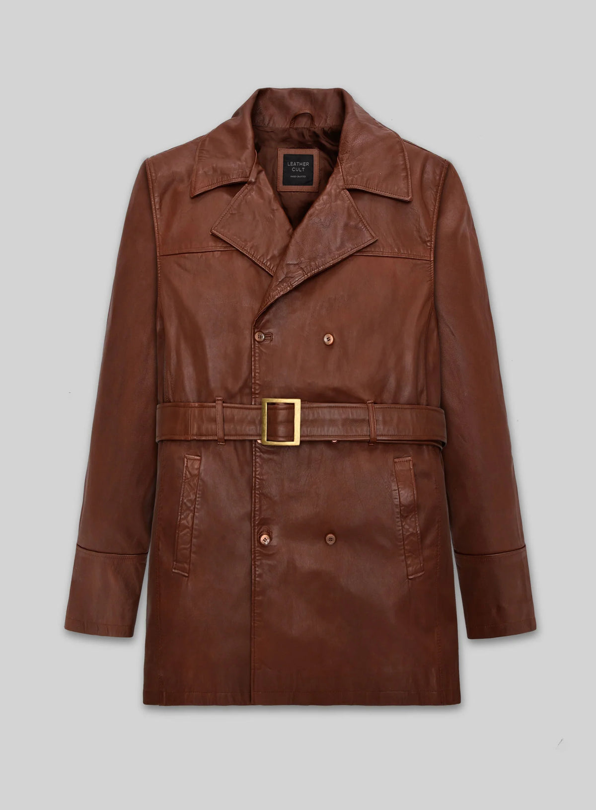 Ben Affleck Live By Night Leather Trench Coat