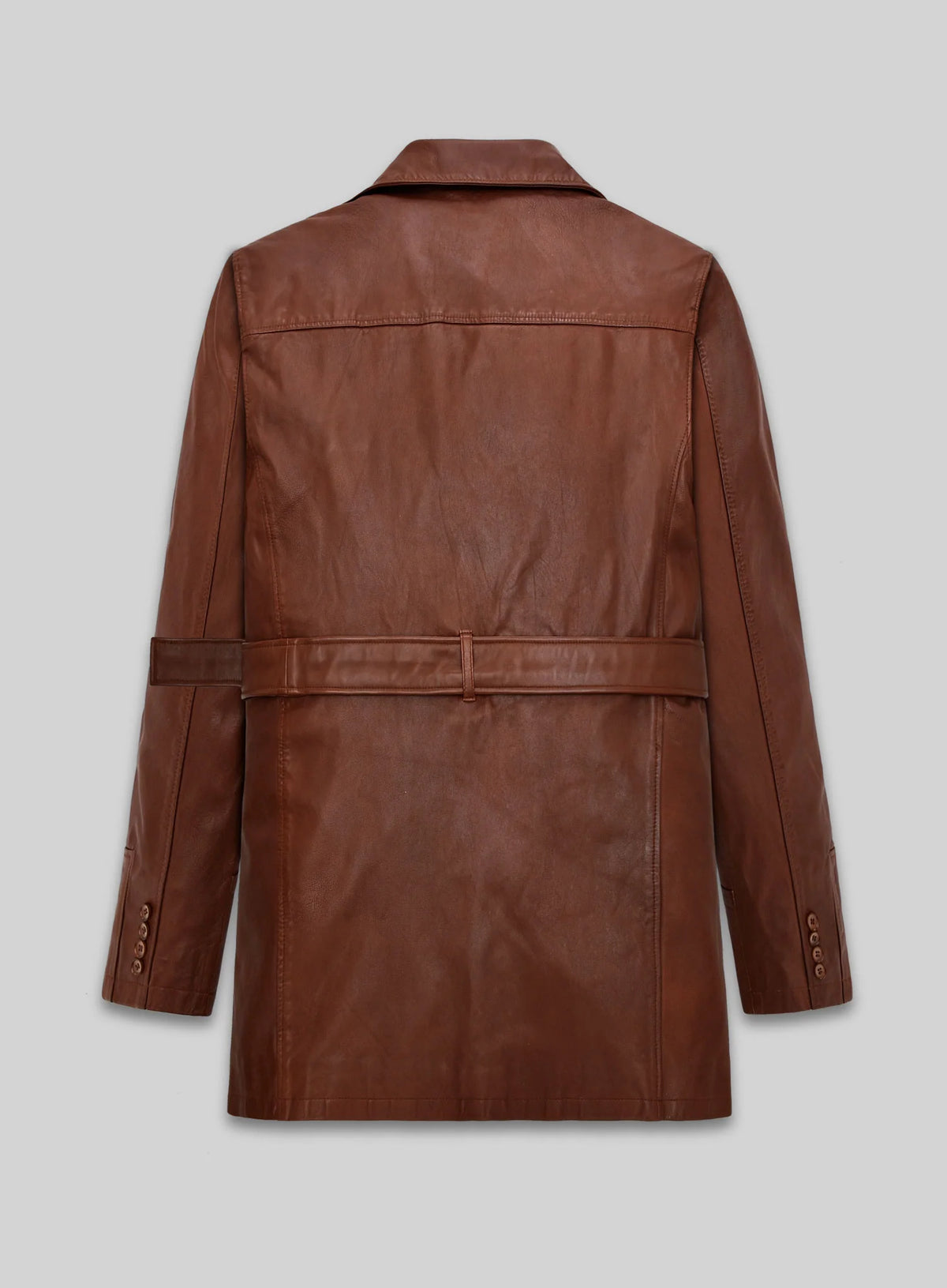 Ben Affleck Live By Night Leather Trench Coat