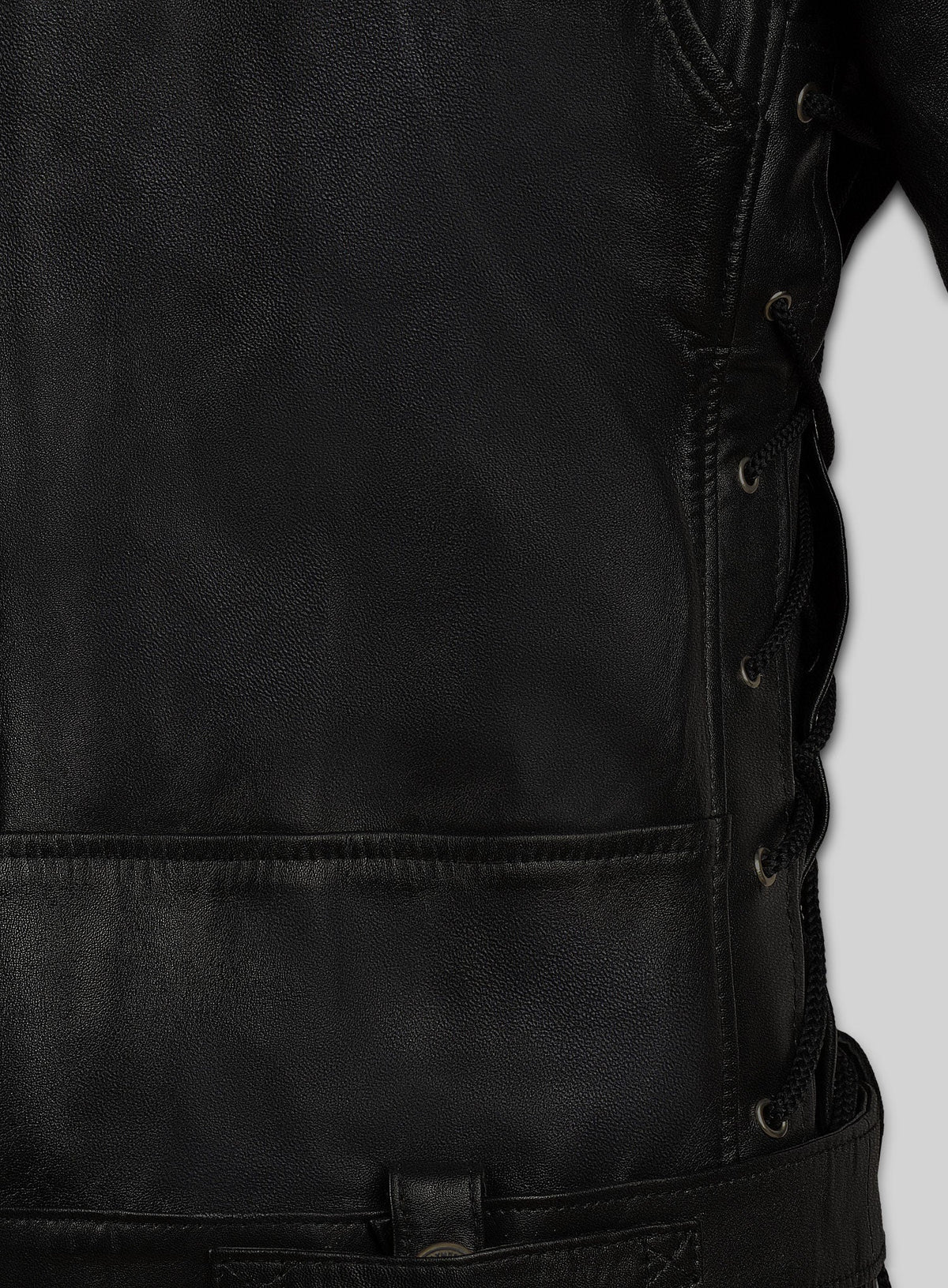 erminator 2 Arnold Schwarzenegger Leather Jacket – T-800 Black Biker Movie Replica