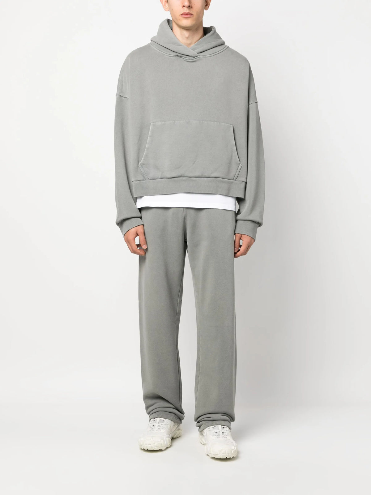 Entire Studios Grey Washed Hoodie