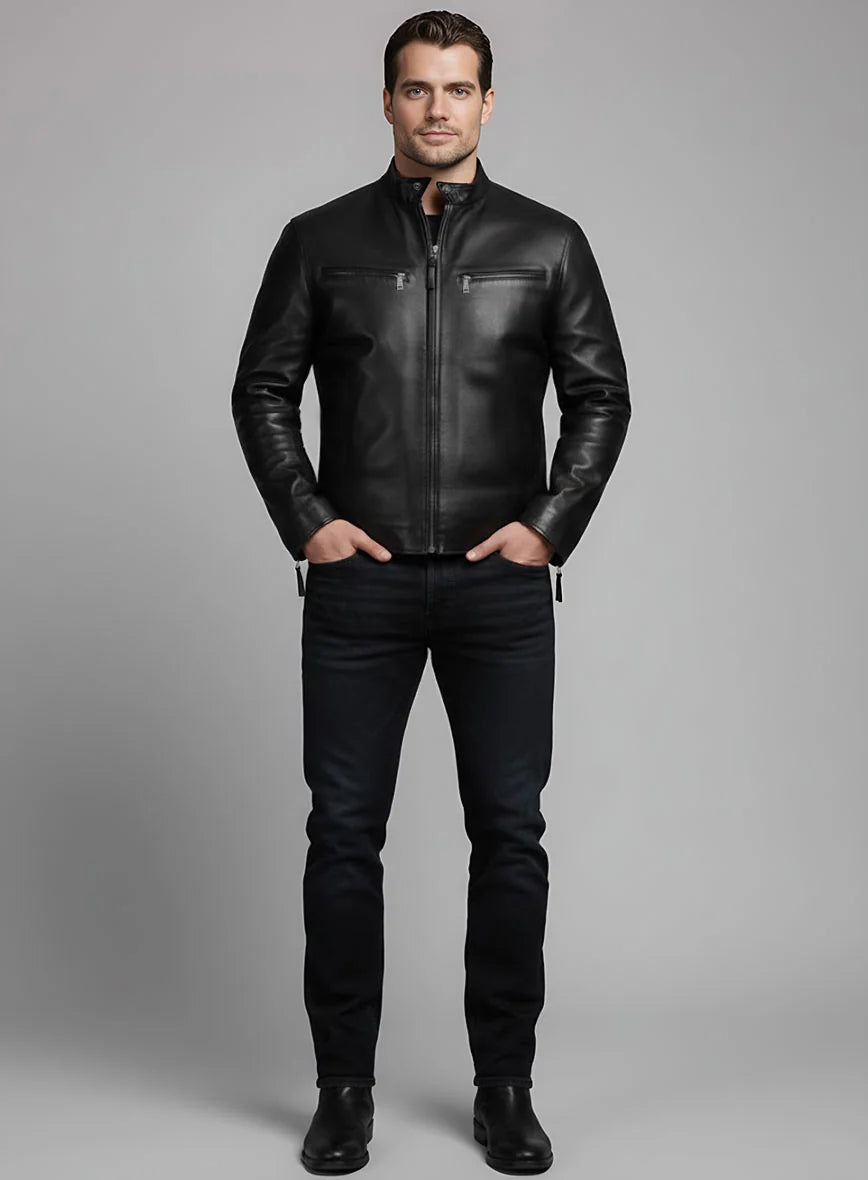 Henry Cavill Leather Jacket #2