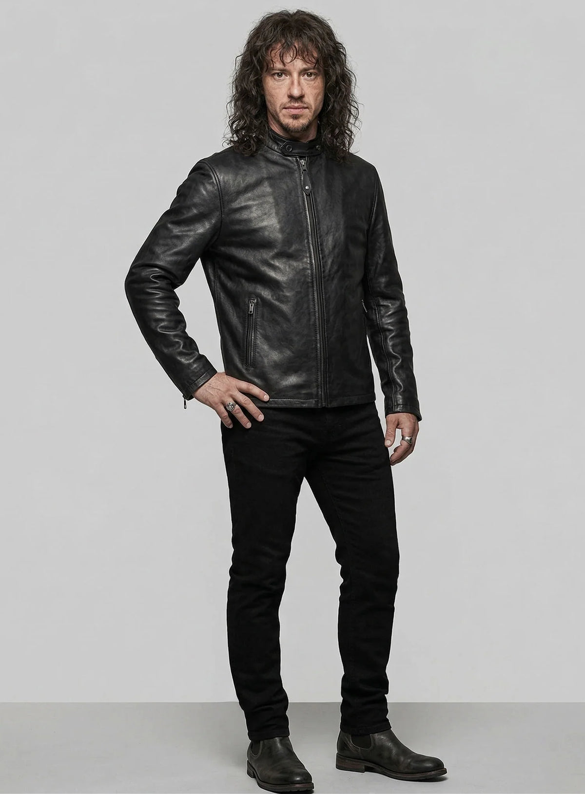 Joseph Quinn Stranger Things Season 4 Leather Jacket