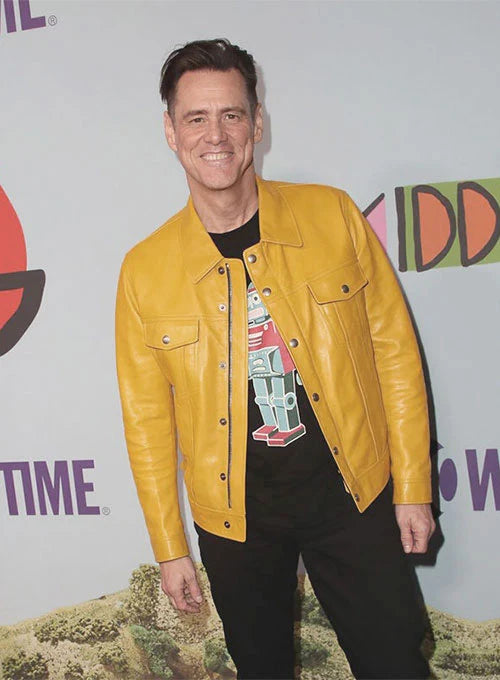 Jim Carrey Leather Jacket #1