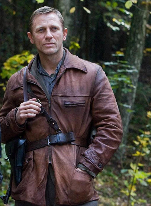 Daniel Craig Defiance Leather Jacket