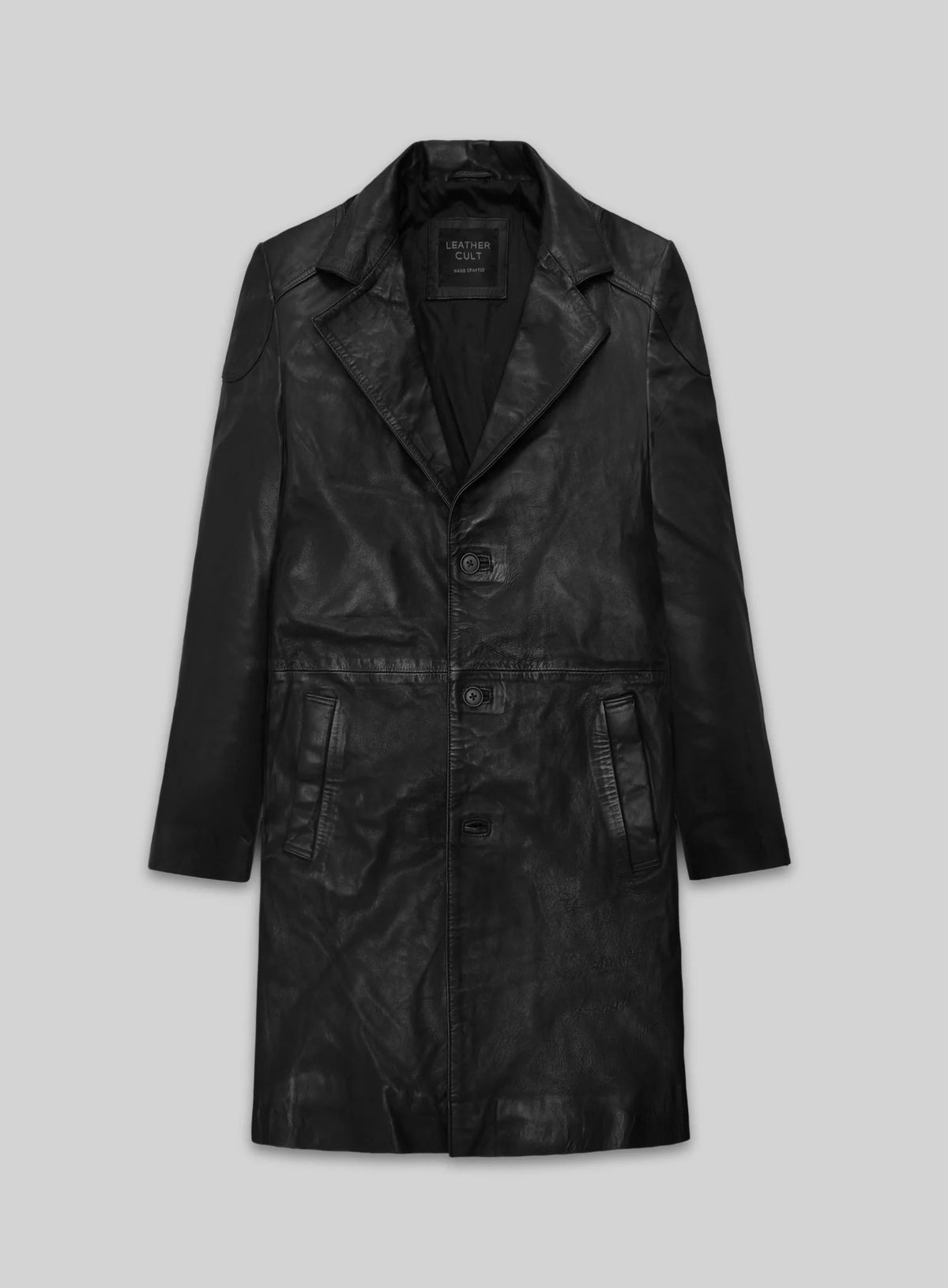 Karl Urban The Boys Leather Long Coat