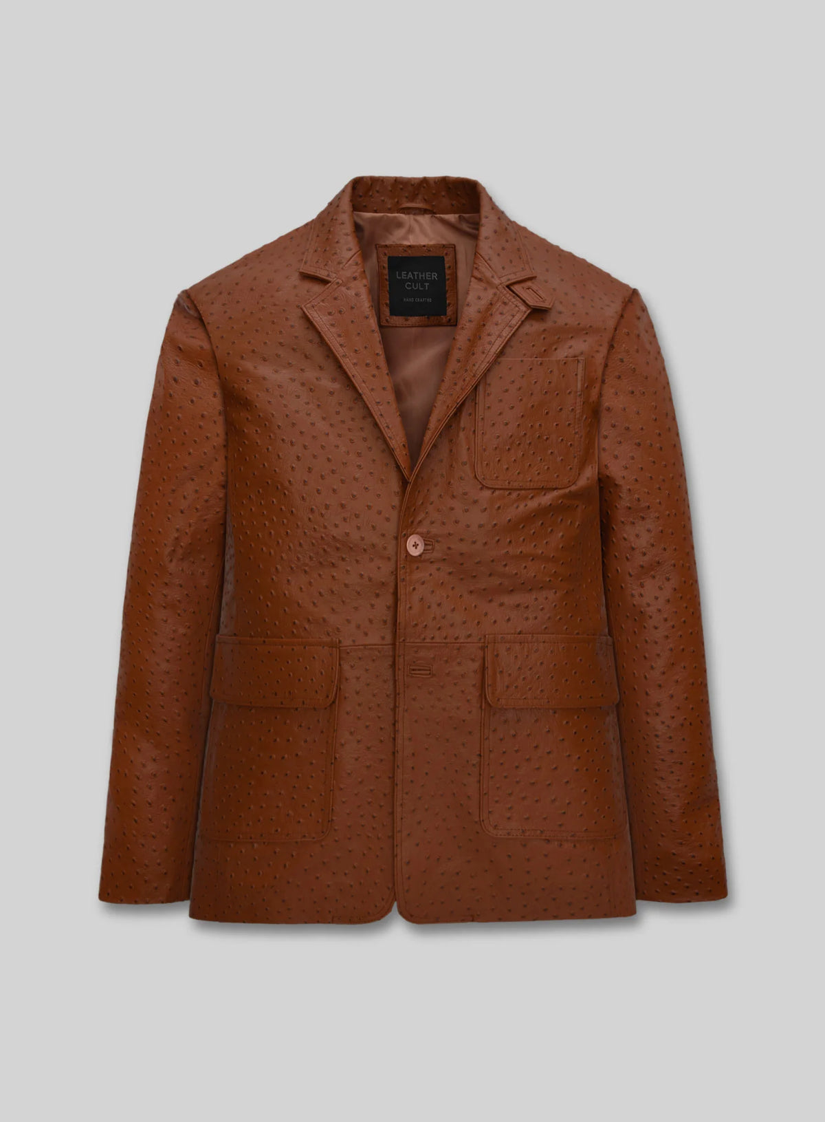 Floyd Mayweather Leather Blazer
