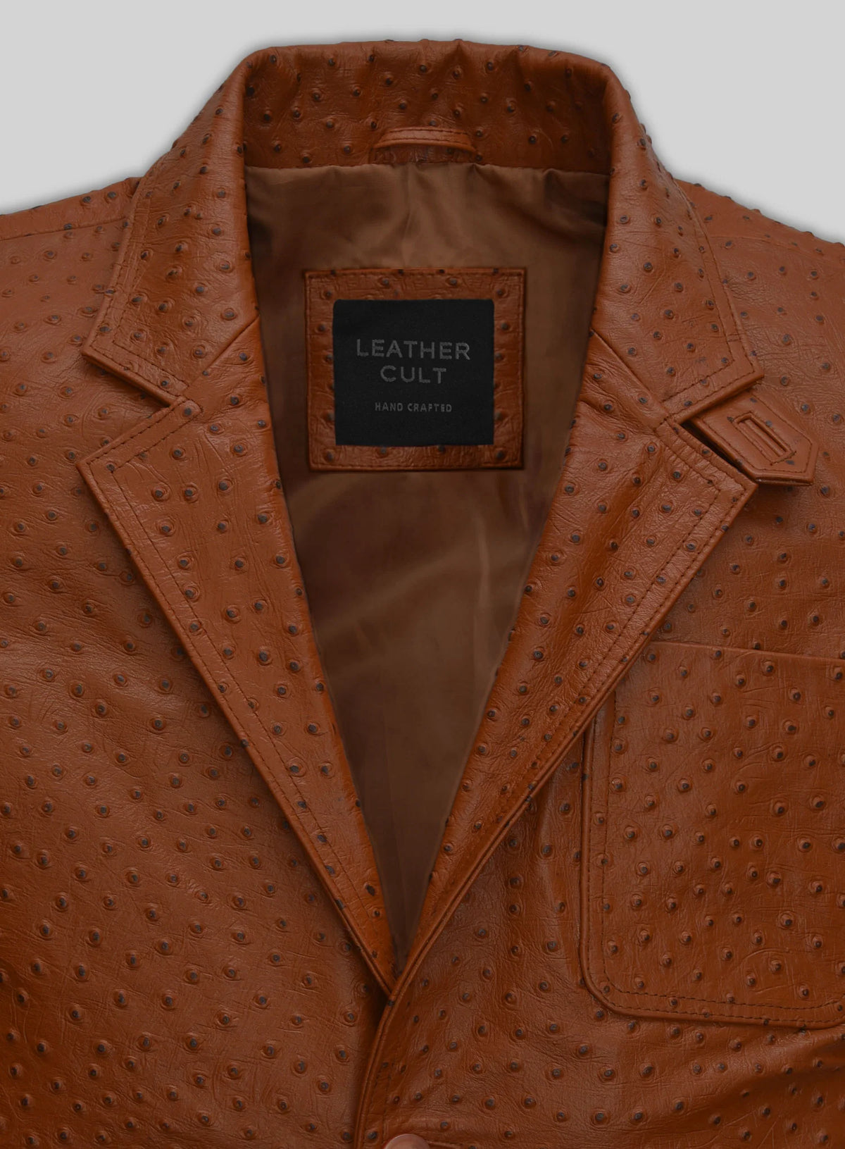 Floyd Mayweather Leather Blazer