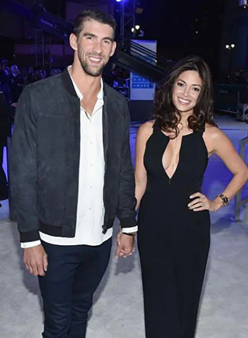 Michael Phelps MTV Video Music Awards Leather Jacket
