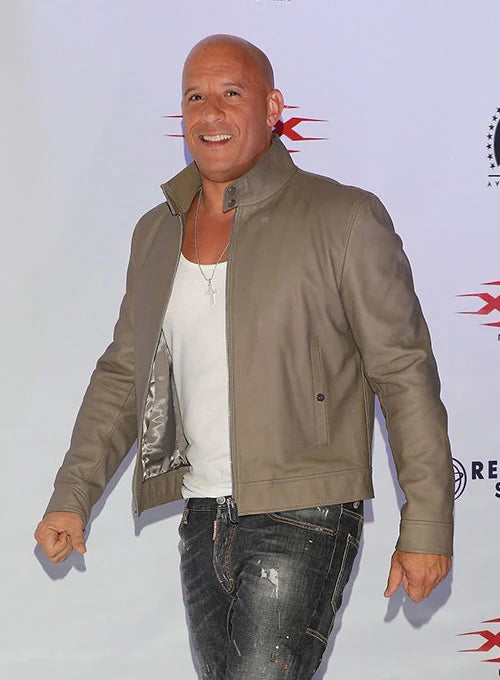 Vin Diesel Leather Jacket #1