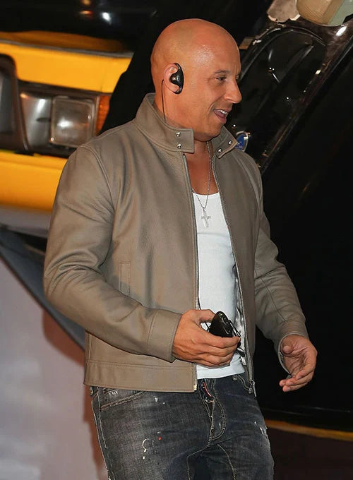 Vin Diesel Leather Jacket #1