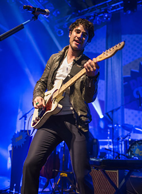 Darren Criss Leather Jacket #2