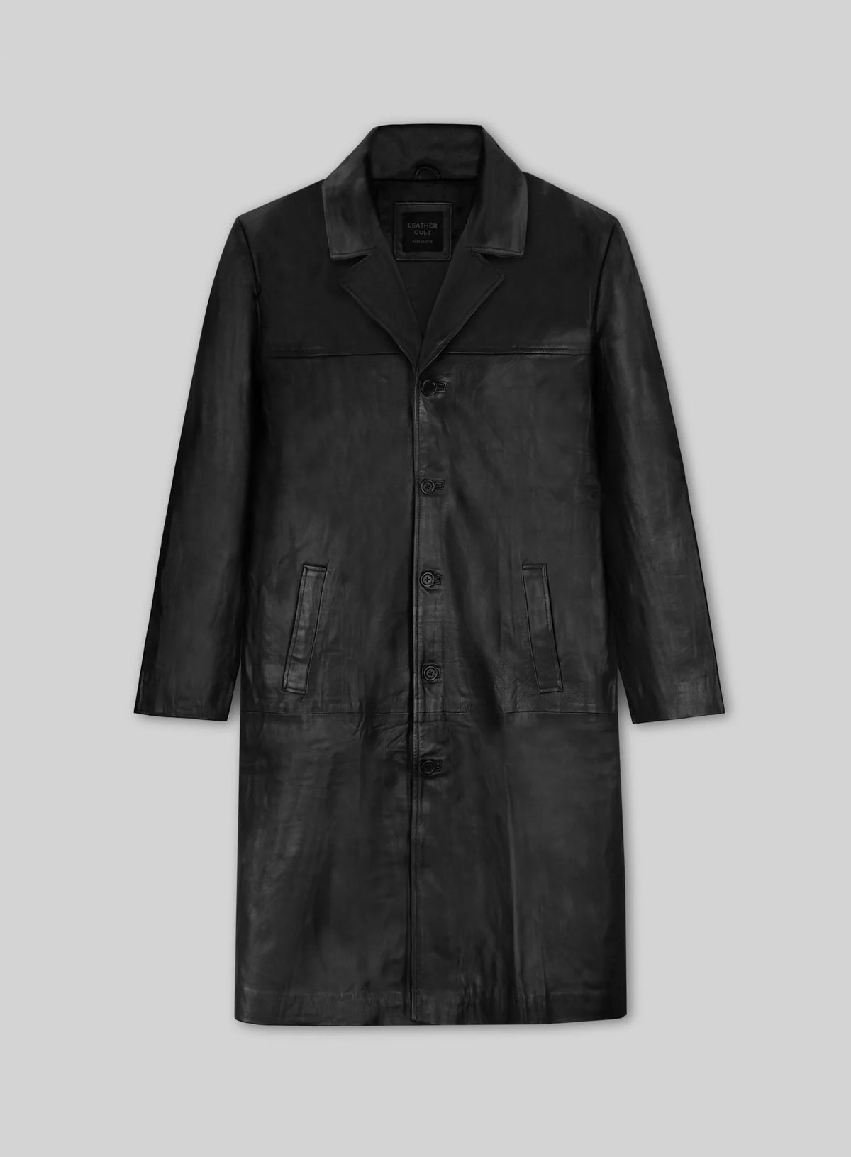 Al Pacino Insomnia Leather Trench Coat - Iron Crest Leather