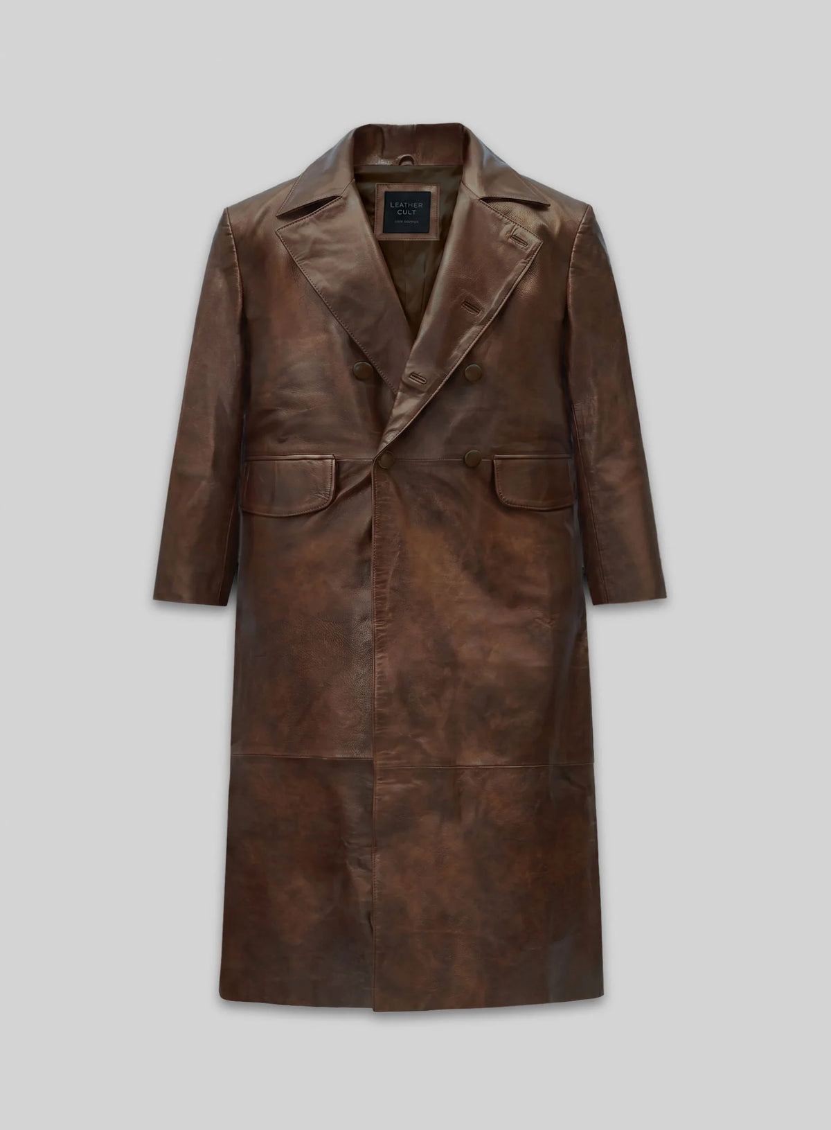 Hugh Jackman The Prestige Leather Long Coat