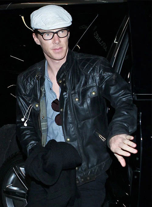 Benedict Cumberbatch Leather Jacket - Iron Crest Leather