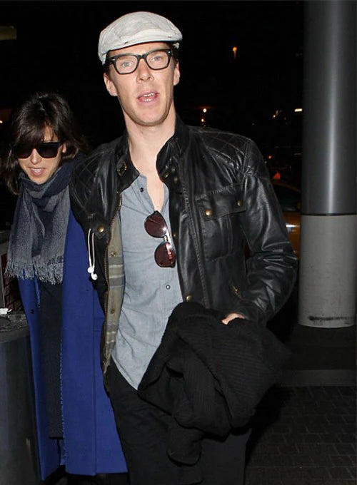 Benedict Cumberbatch Leather Jacket - Iron Crest Leather