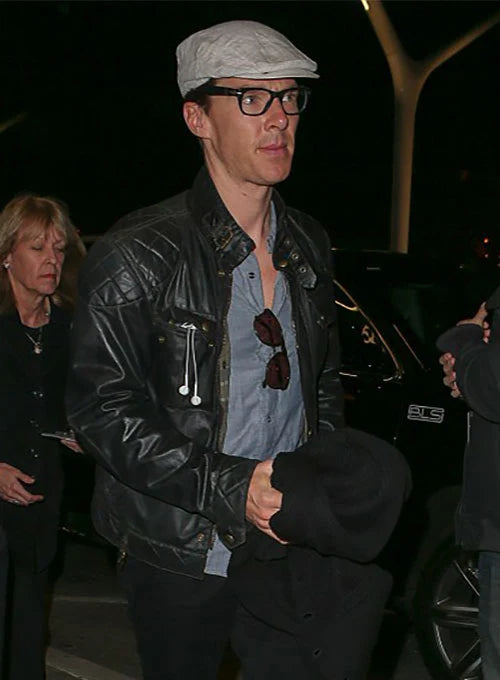 Benedict Cumberbatch Leather Jacket - Iron Crest Leather