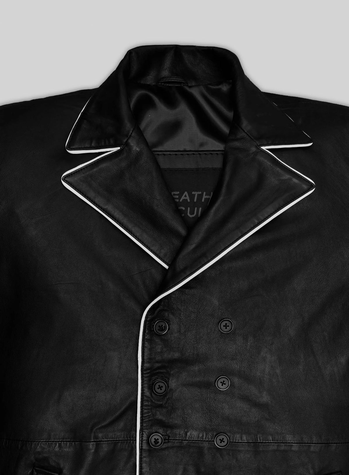 Cillian Murphy In Time Leather Long Coat