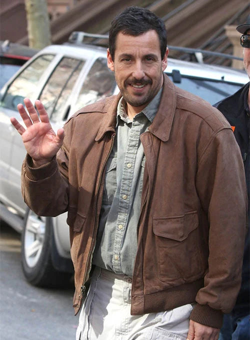 Adam Sandler The Meyerowitz Stories Leather Jacket
