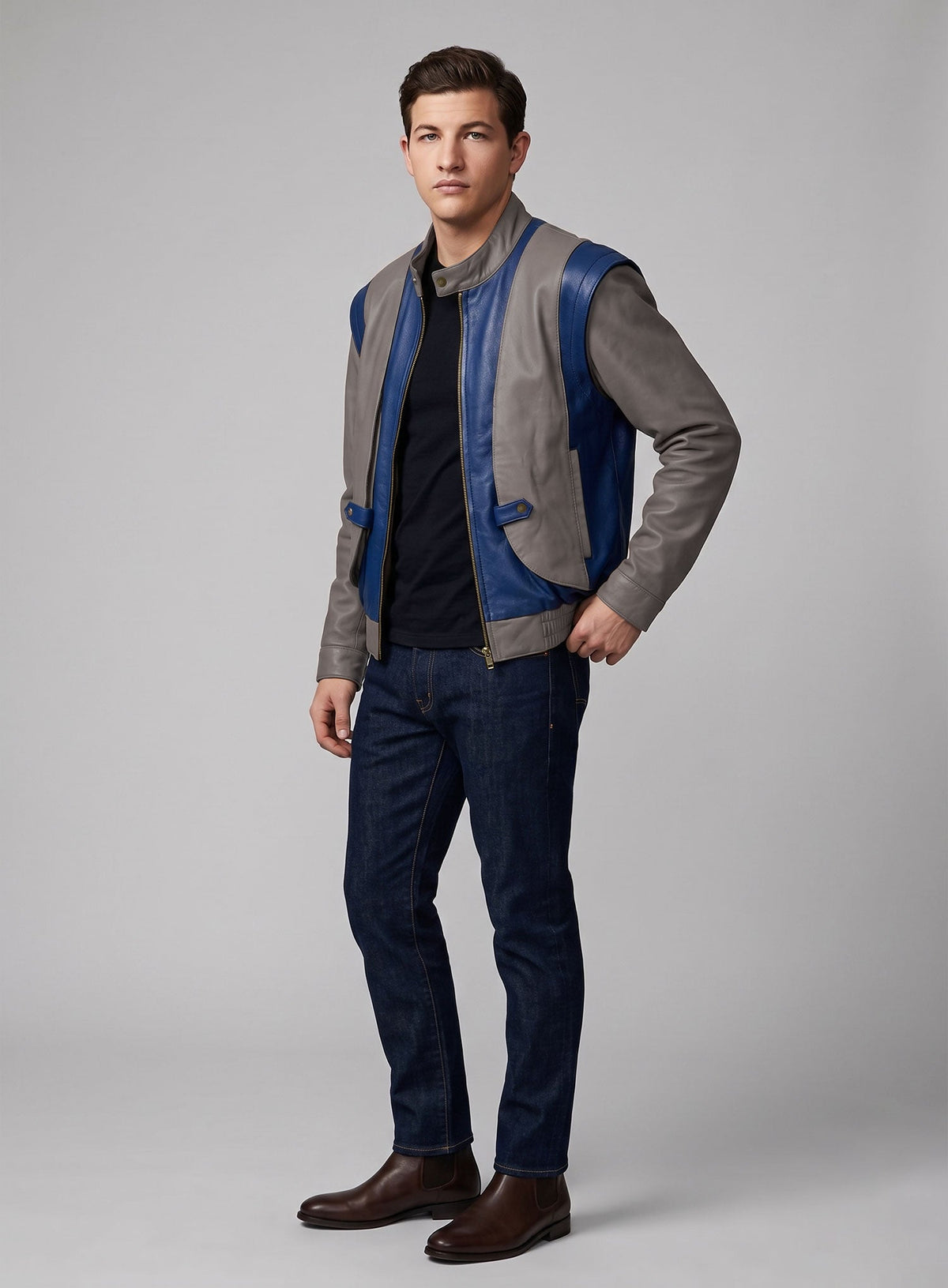 Tye Sheridan X-Men Apocalypse Leather Jacket