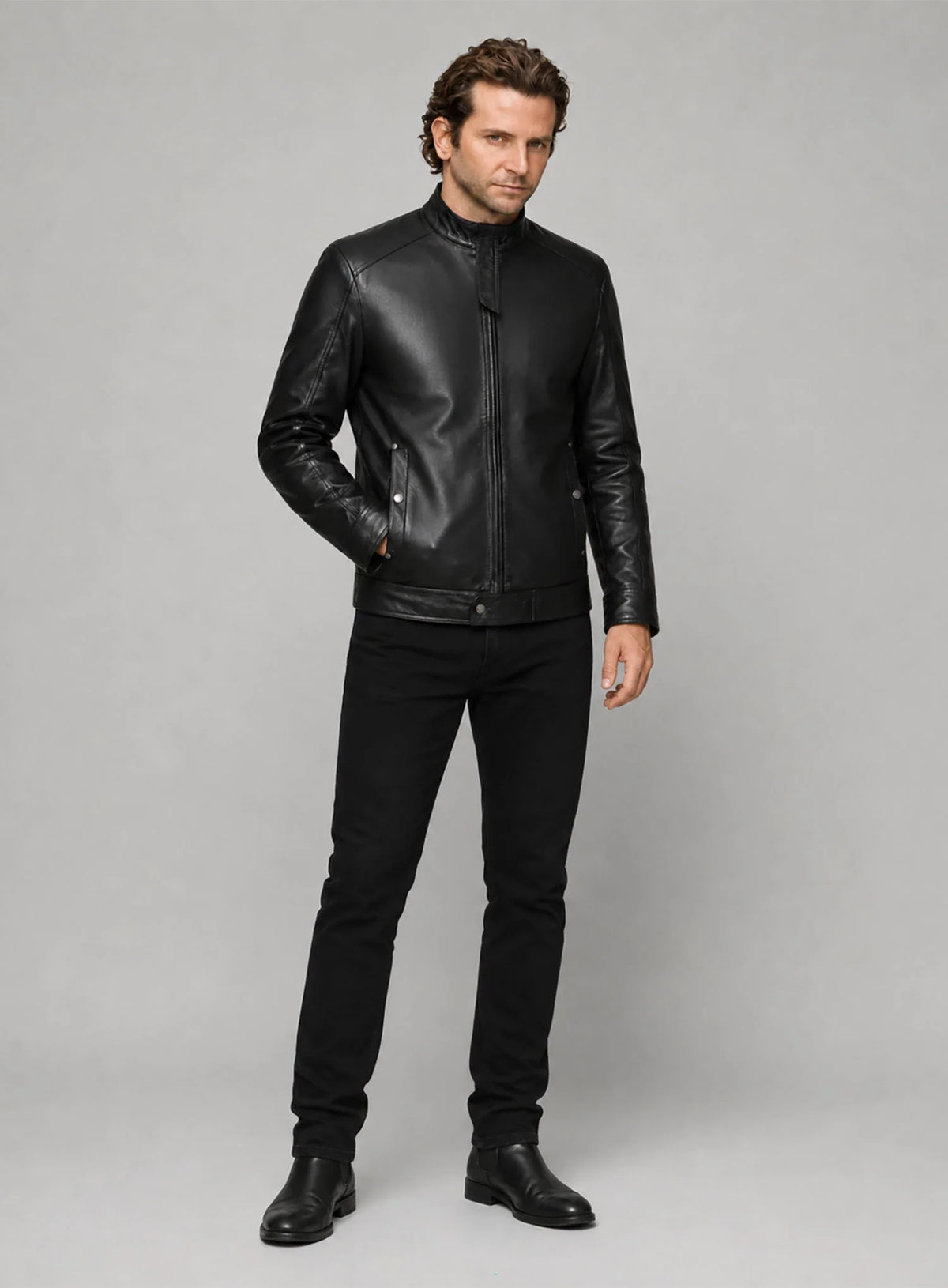 Bradley Cooper Limitless Leather Jacket