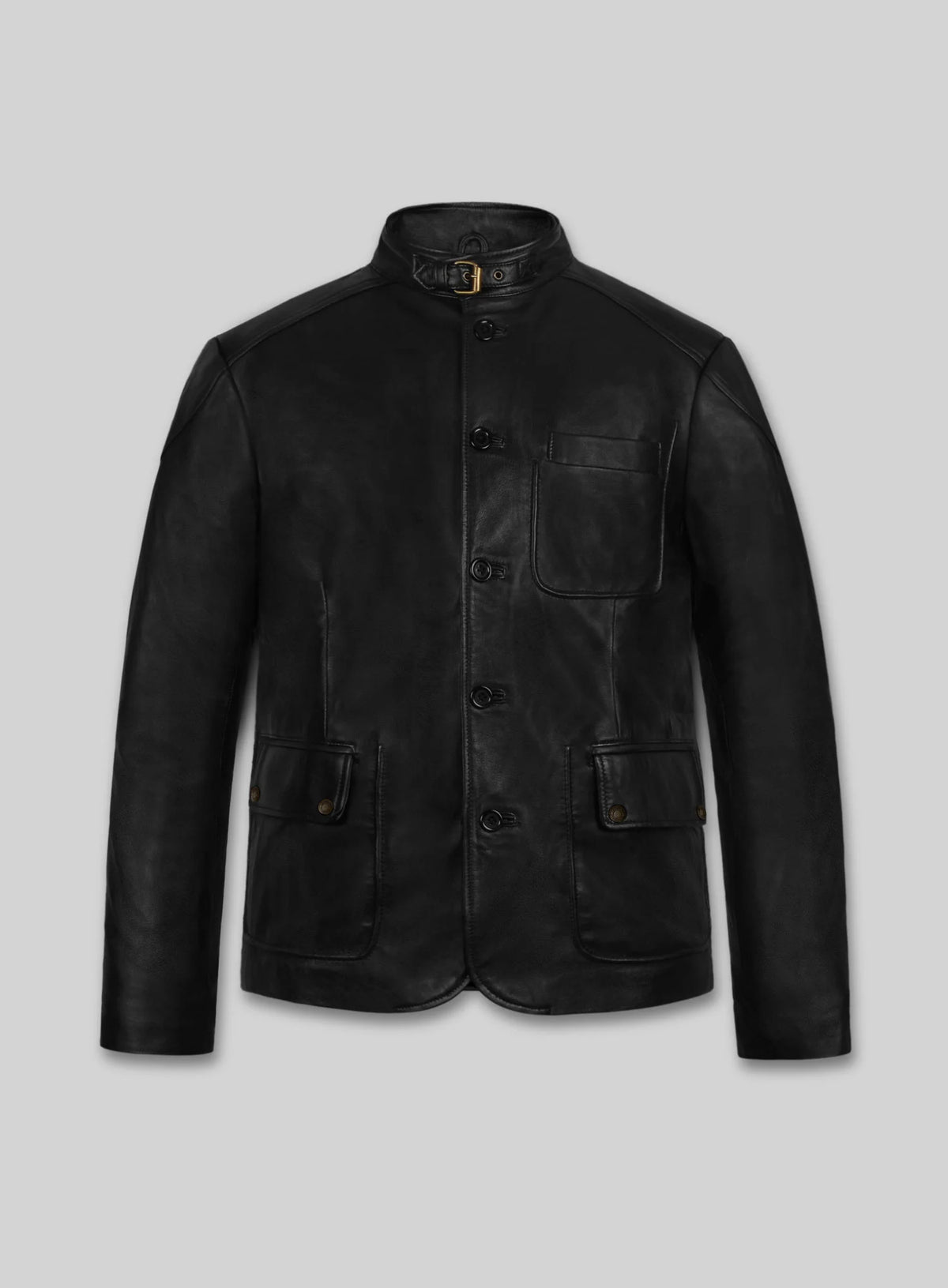 Hugh Jackman Real Steel Leather Jacket