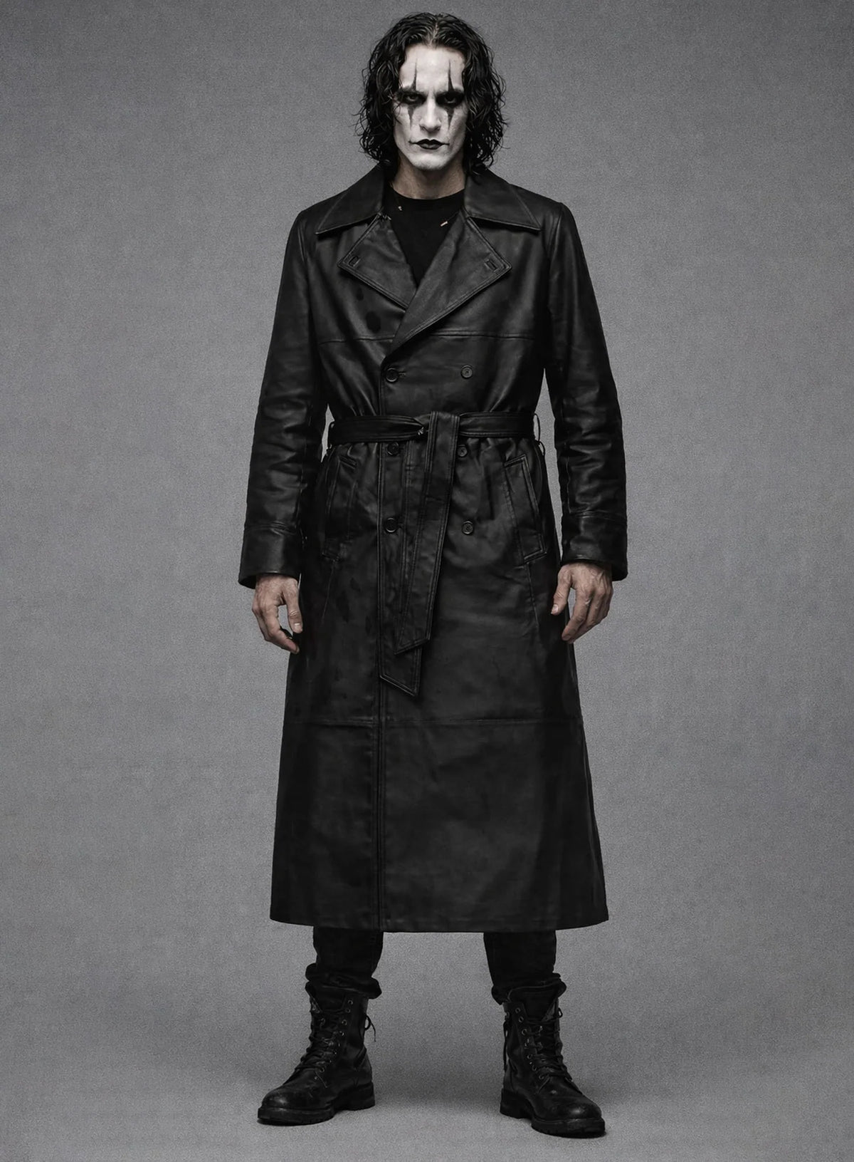 Brandon Lee The Crow Leather Coat