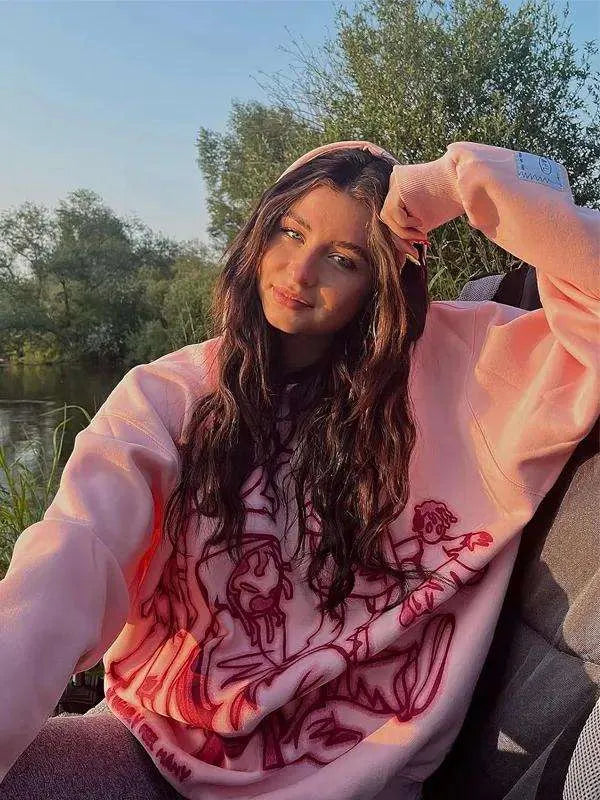 Aelfric Eden Oversized Graphic Hoodie