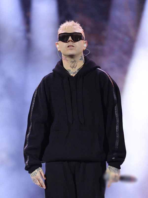 Lazza Black Hoodie