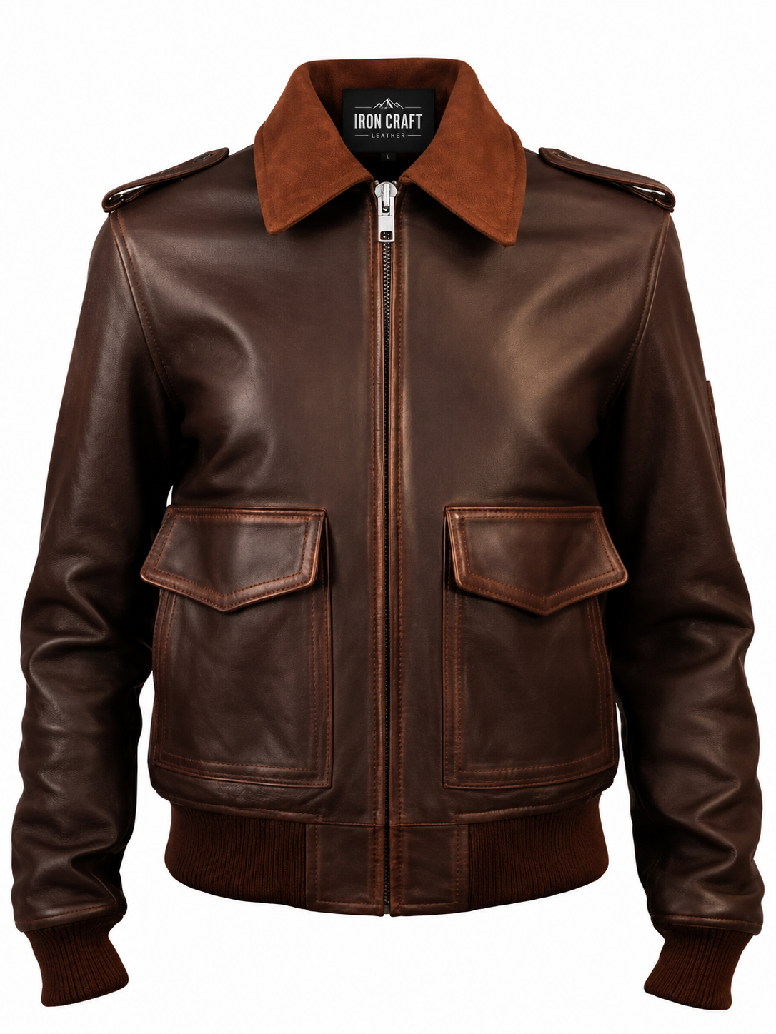 Women Aviators' Leather Bomber Jacket – Vintage Aviator Style