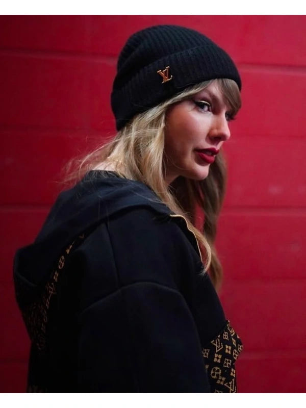 Taylor Swift Louis Vuitton Monogram Jacquard Knit Jacket