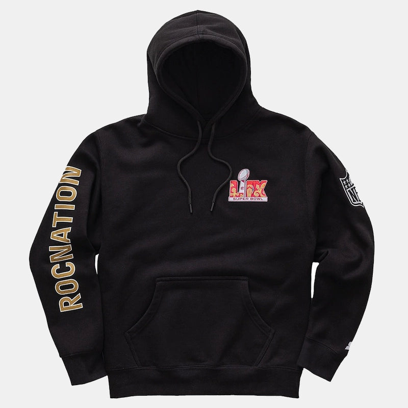 Roc Nation Black Super Bowl LIX Hoodie