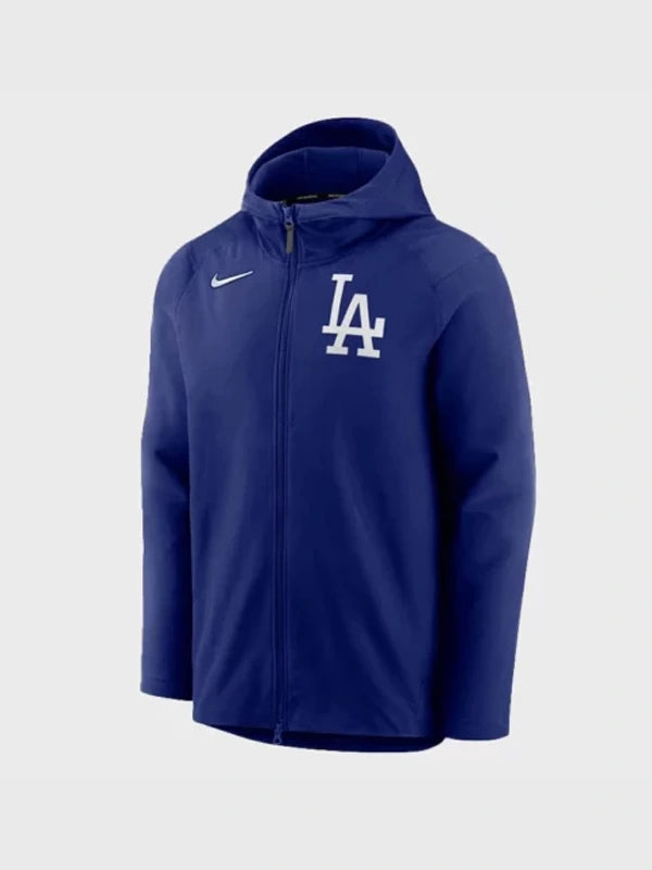 LA Dodgers Zip-Up Hoodie Jacket
