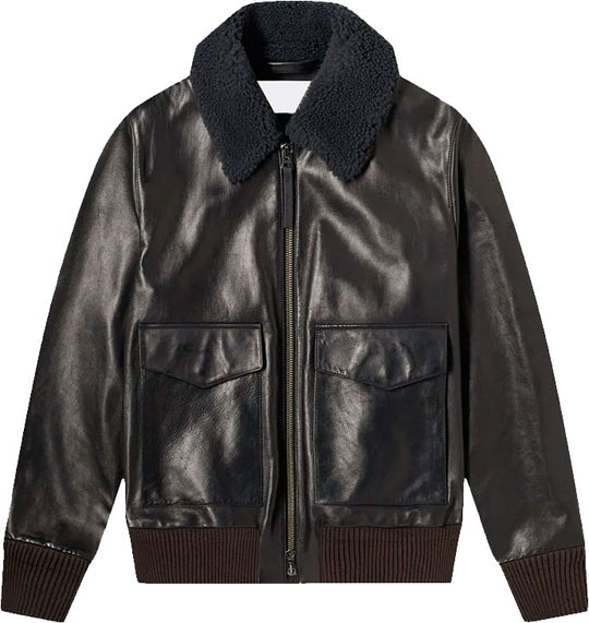 Real Quality Mens Leather Jacket With Fur