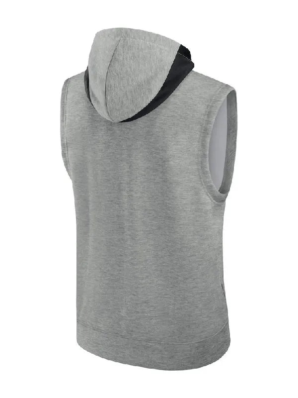 SF Giants Grey Sleeveless Hoodie