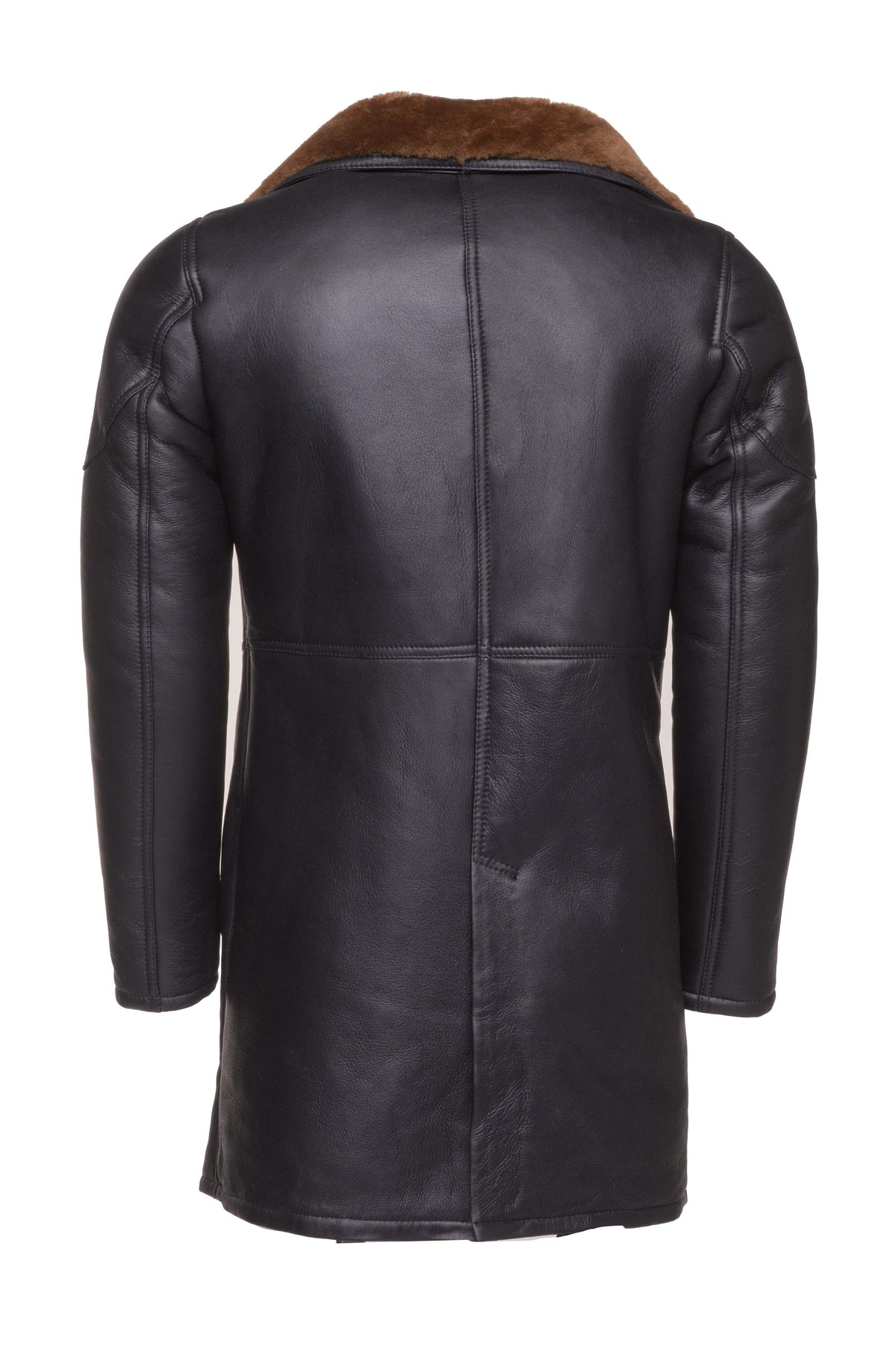Real Shearling Coat inspired by Ryan Goslings Blade Runner 2049 Trench Coat