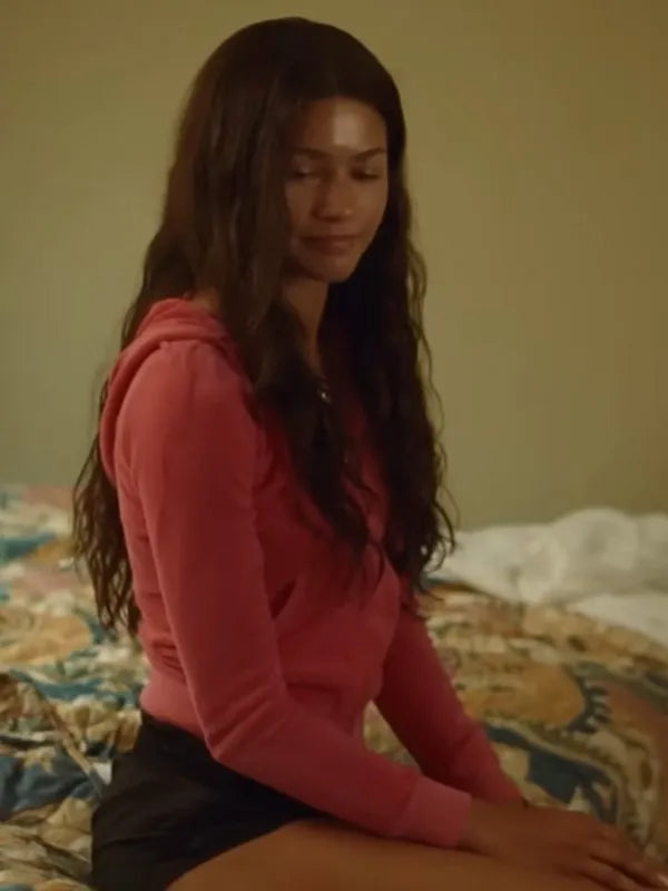 Zendaya Challengers Pink Hoodie