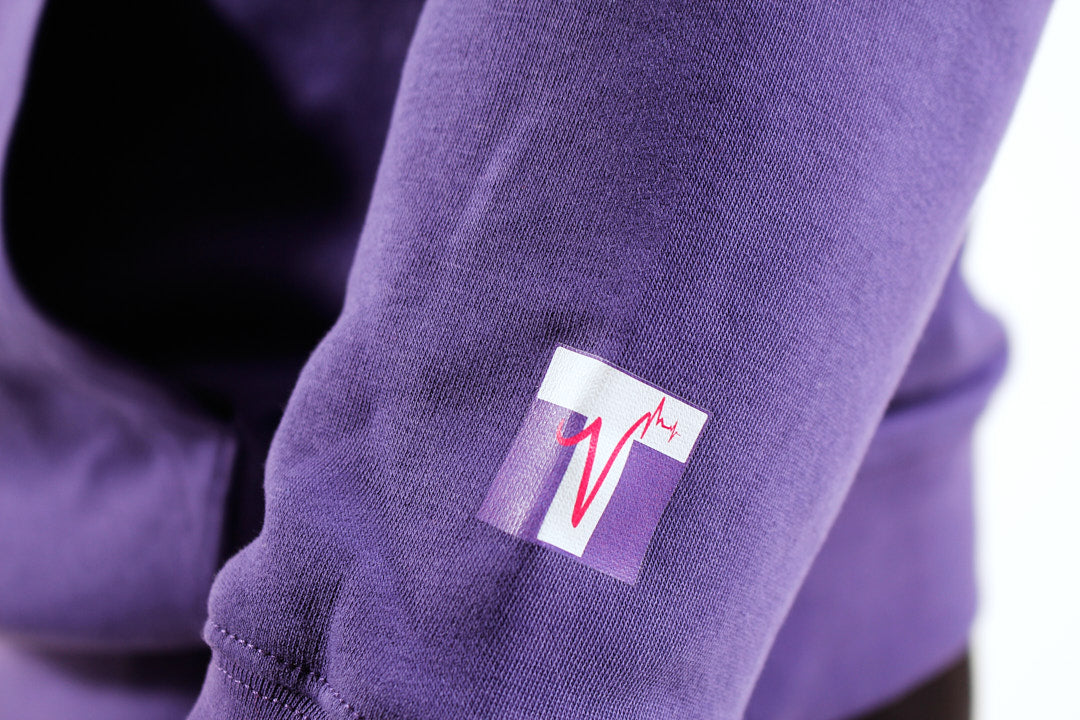 Purple Training Hoodie