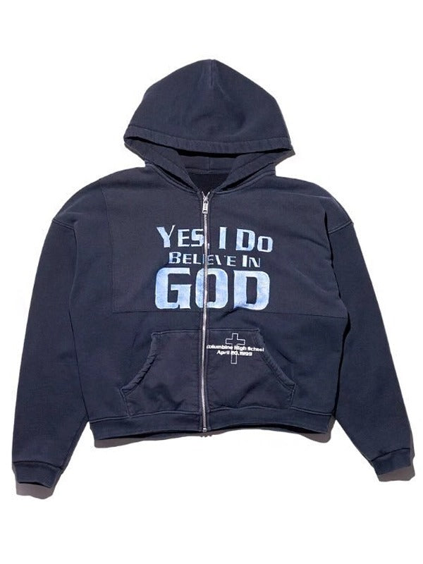 Yes I Do Believe In God Hoodie